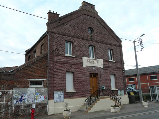 La mairie de Hem-Lenglet